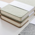 Cubierta de cuero personalizada Cuadernos A4 A5 B5 Notebook